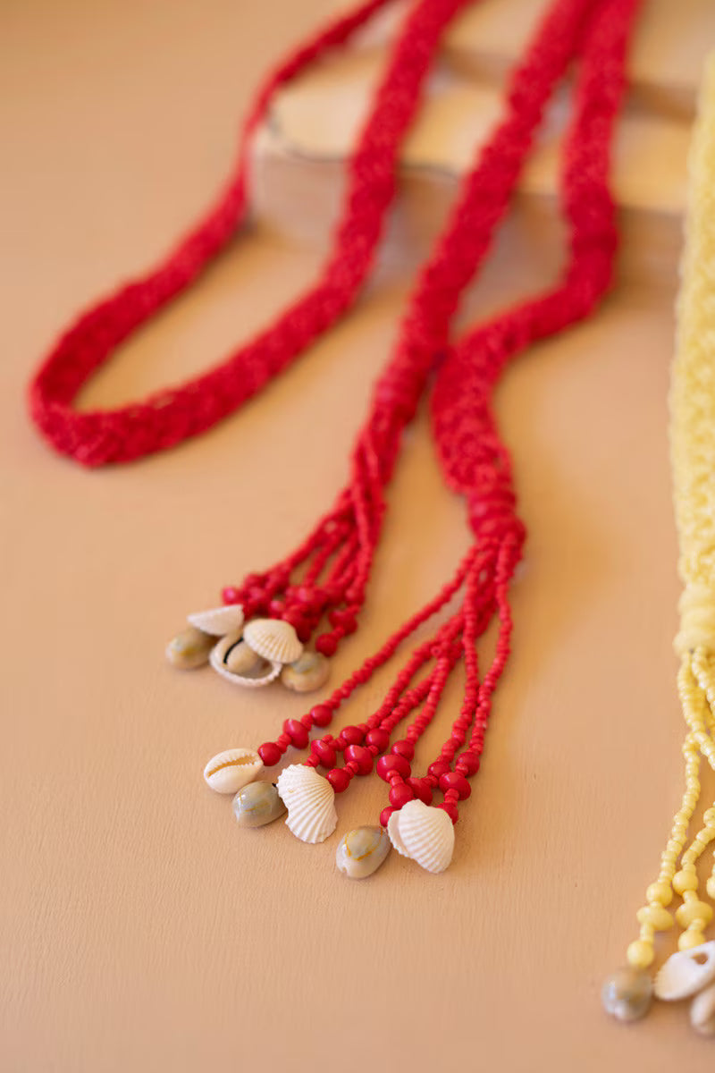 Seeded-Bead Belt