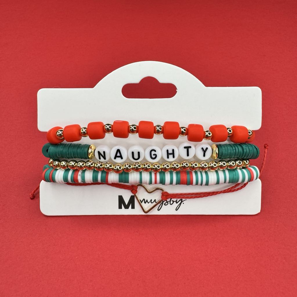 Stackable Christmas Bracelets