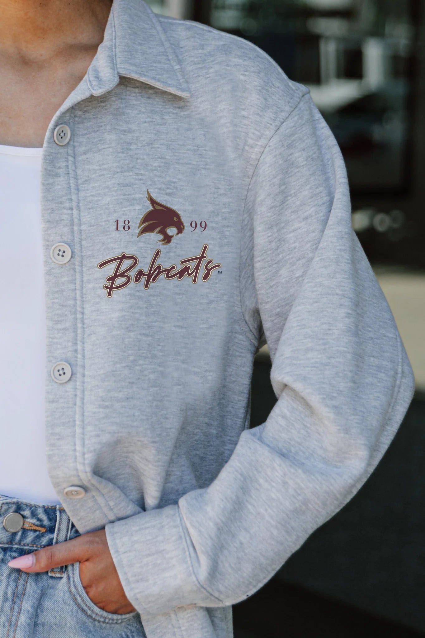 Gameday Texas State Fleece Overshirt