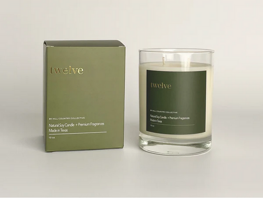 Twelve Soy Candle