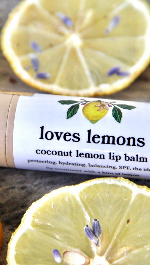 Coconut Lemon Lip Balm