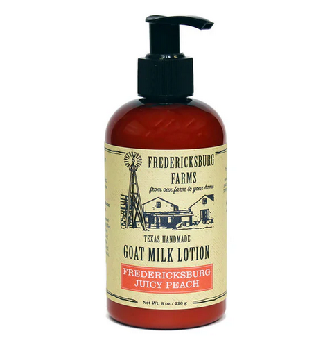 Fredericksburg Juicy Peach Goat Milk Lotion