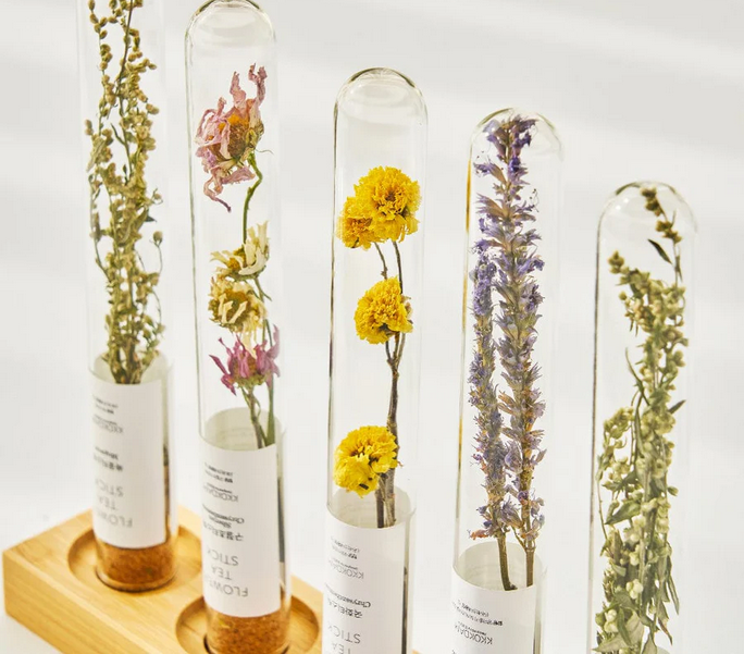 Assorted Flower Teasticks
