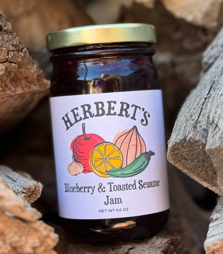 Blueberry & Toasted Sesame Jam 9.6 oz