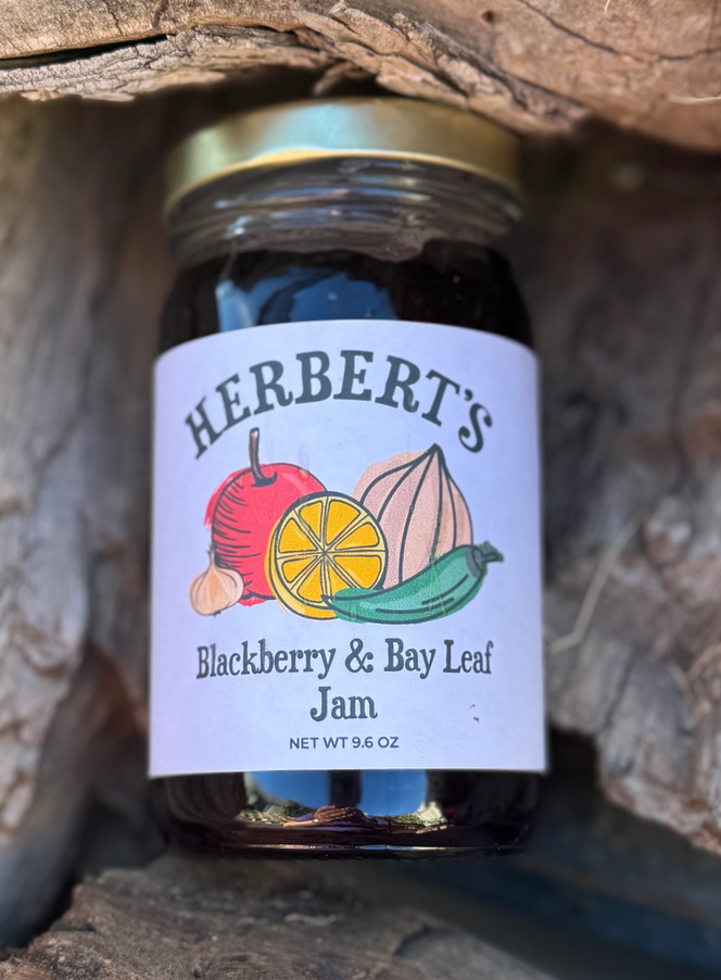 Blackberry & Bay Leaf Jam 9.6 oz