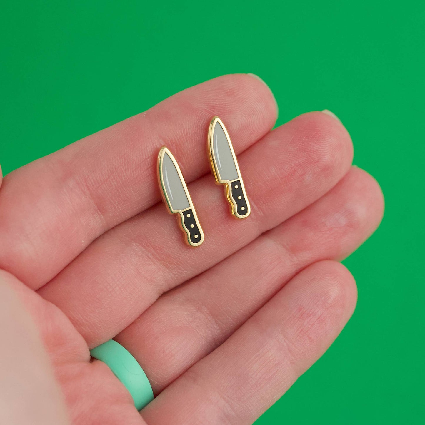 Knife Earrings