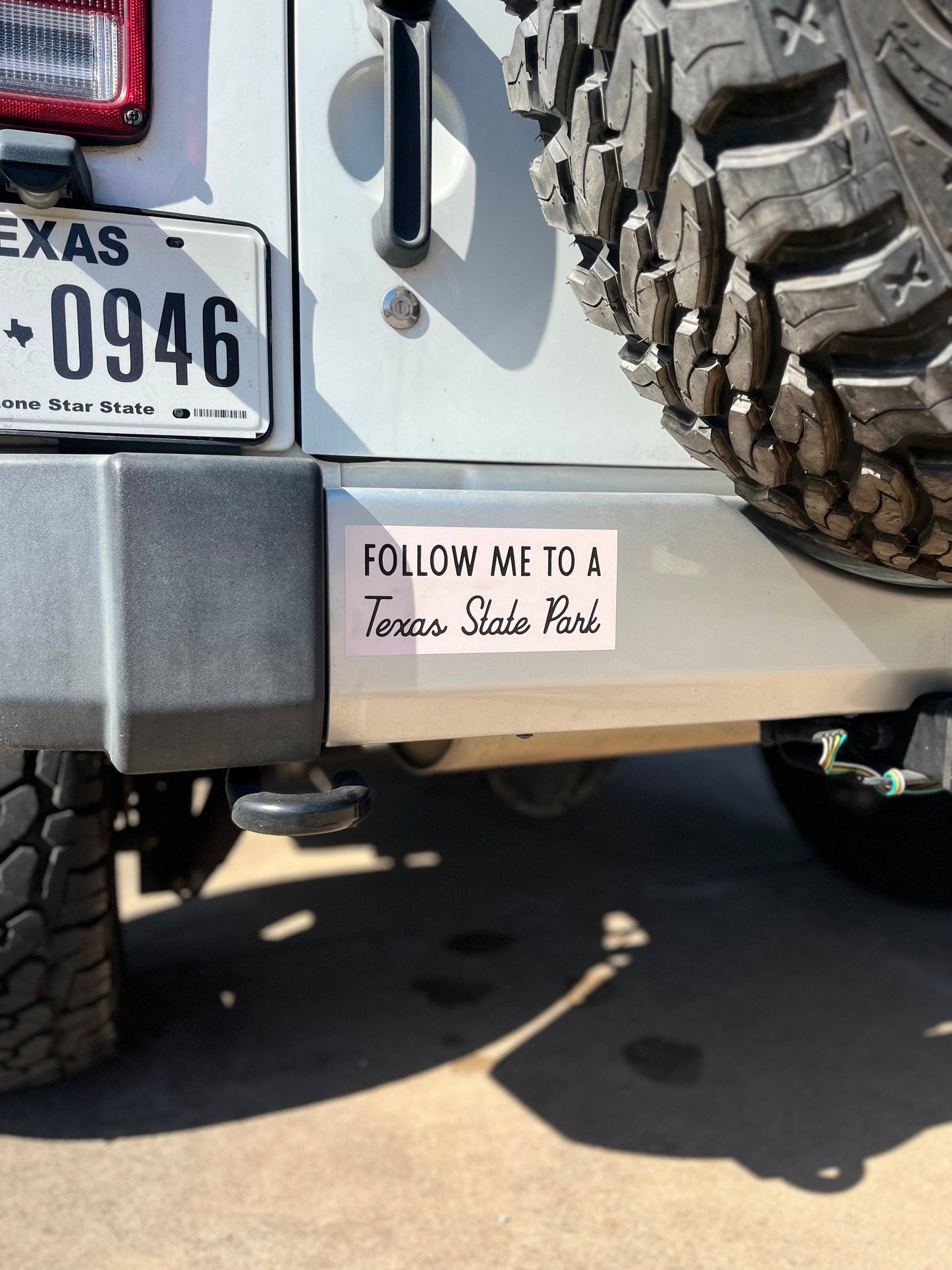 Texas State Park Bumper Stickers