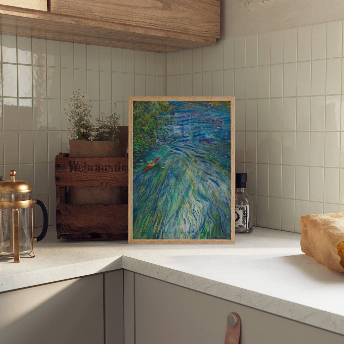 GUEST ARTIST COLLAB x MCSeaborne Art | San Marcos Texas River Art Print