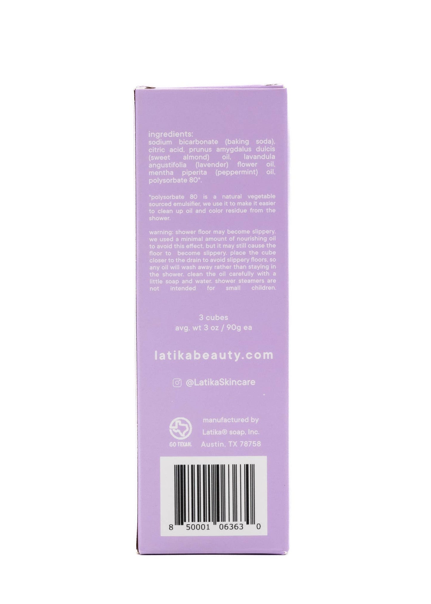 Shower Steamer - Lavender Aromatherapy - Calm