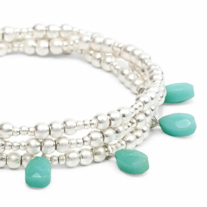 Metal Wrap - Timeless/Turquose/Silver