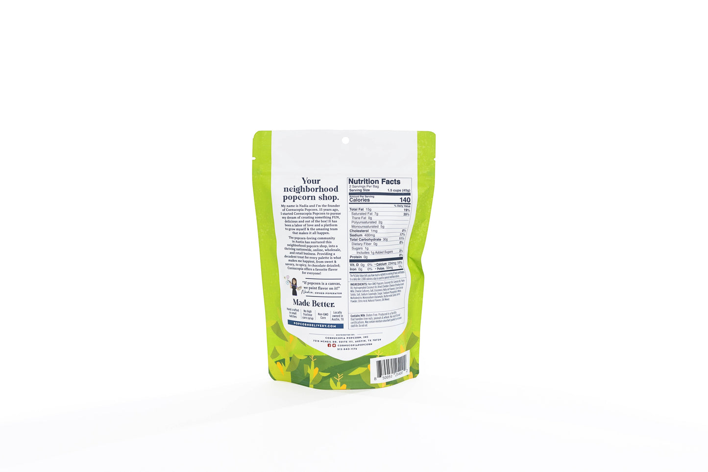 Dill Pickle Popcorn- GF- Signature Bag