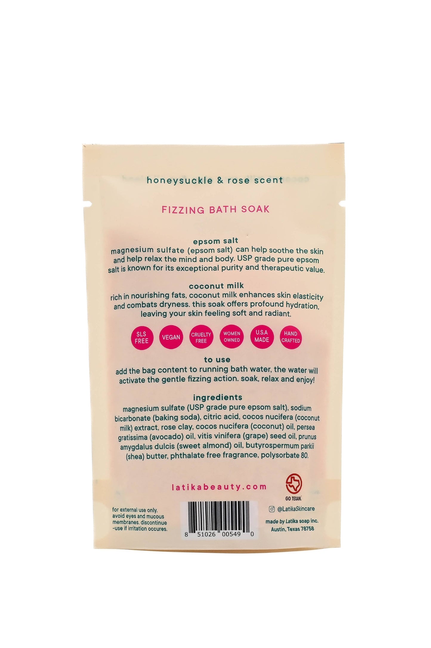 Howdy -  Fizzing Epsom Bath Soak