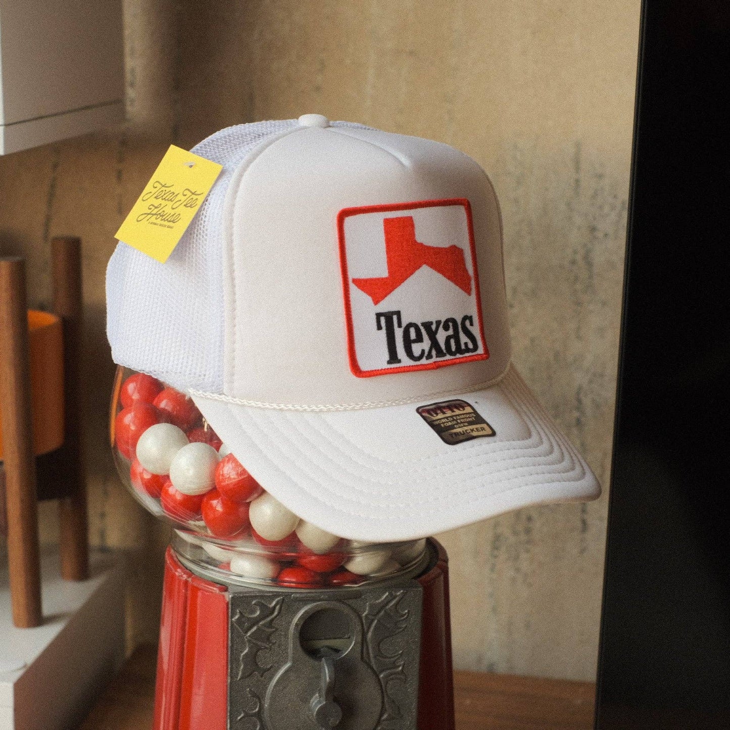 Texas Shape Foam Trucker Classic Snapback Hat