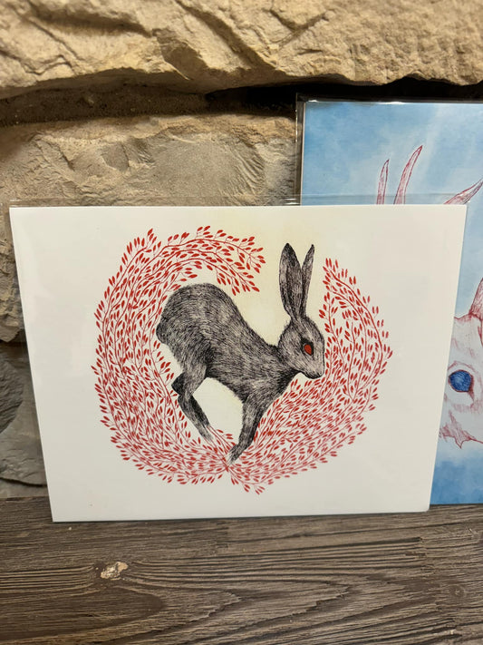 Sarah Mehalick print - Rabbit