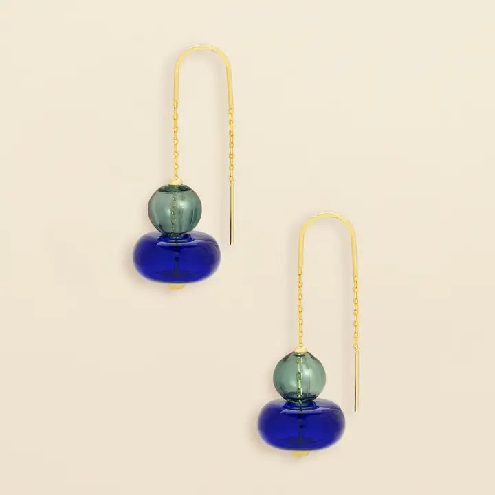 Refined Glass Earrings