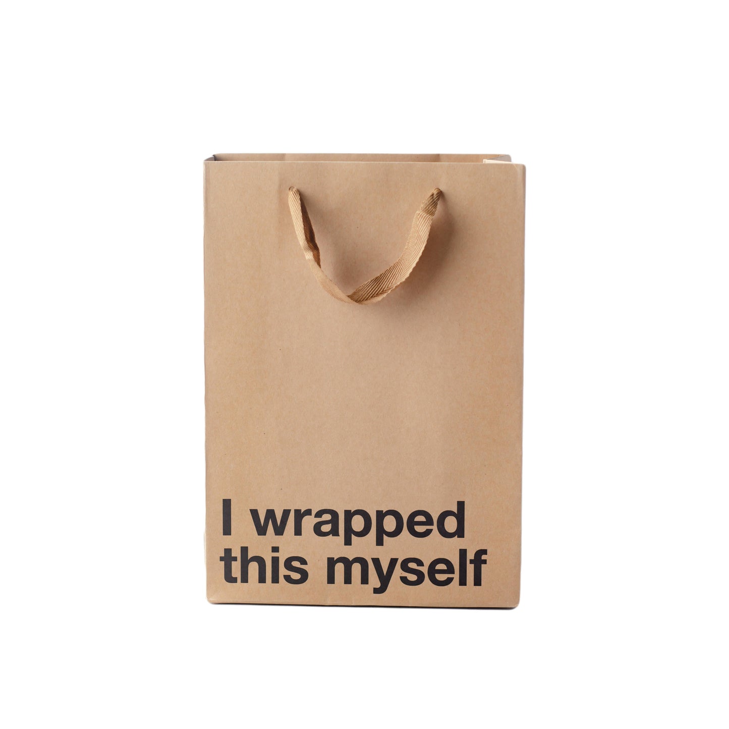 "Wrapped this myself" Gift Bag