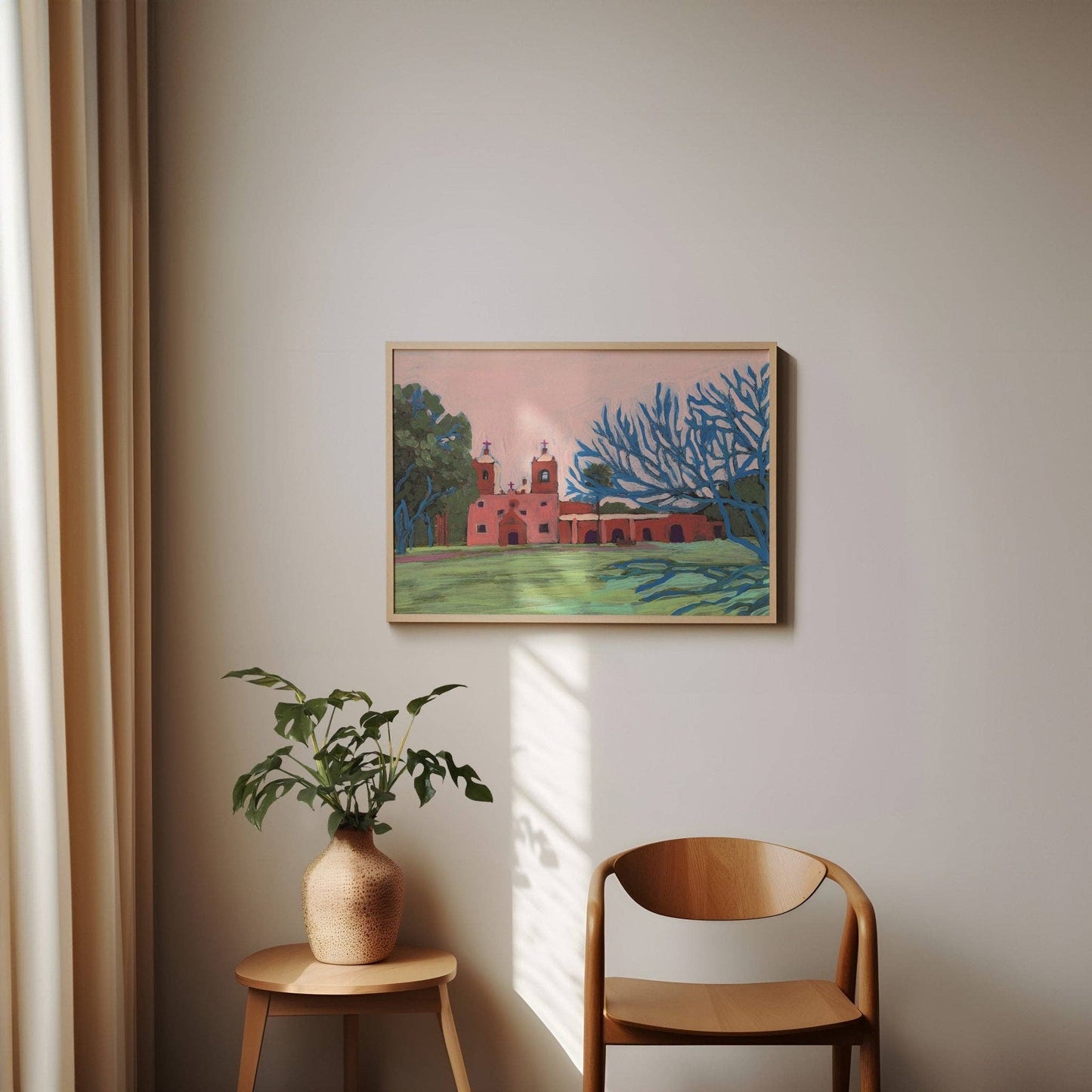 San Antonio Texas Mission Print
