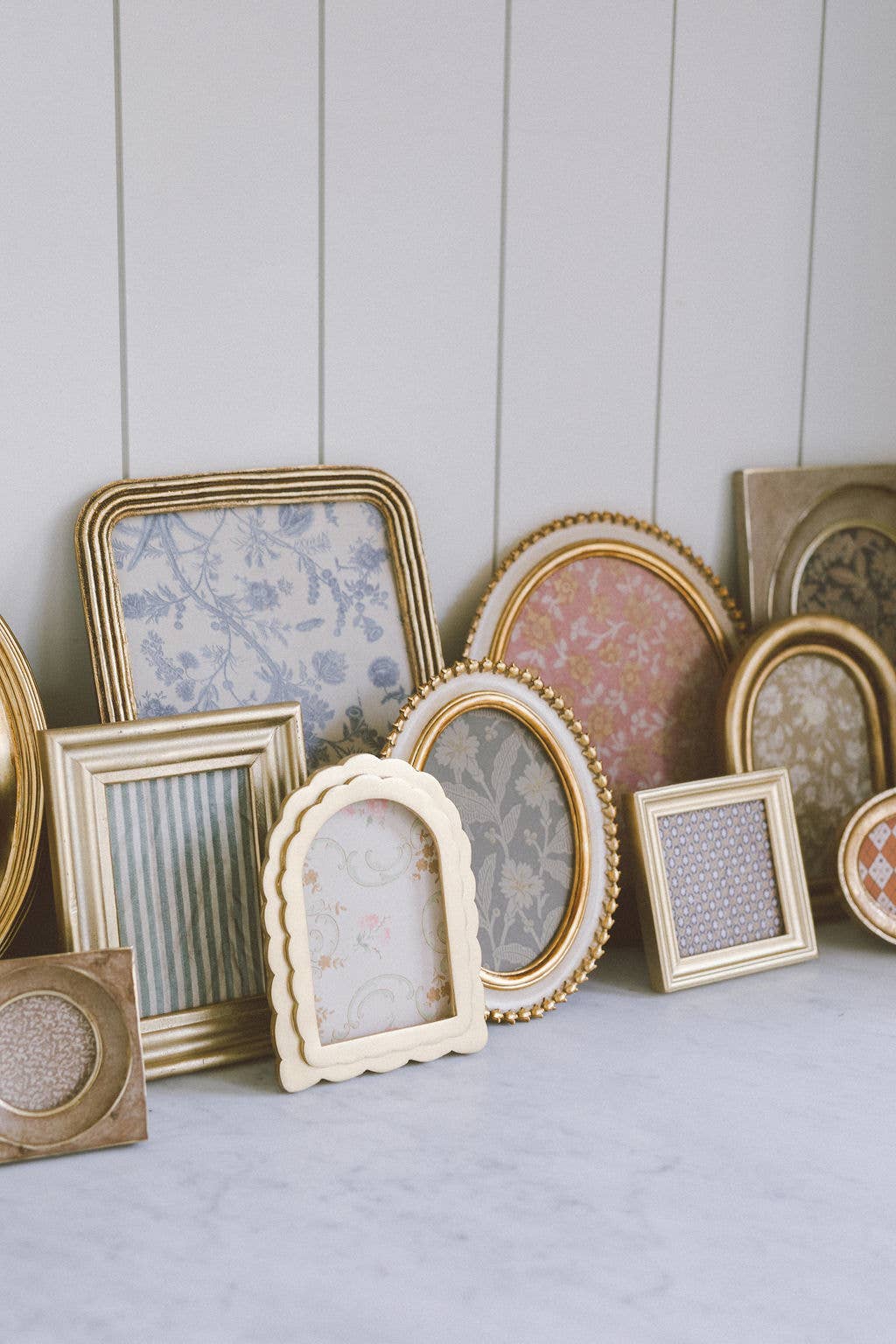 Beveled Square Gold Photo Frame