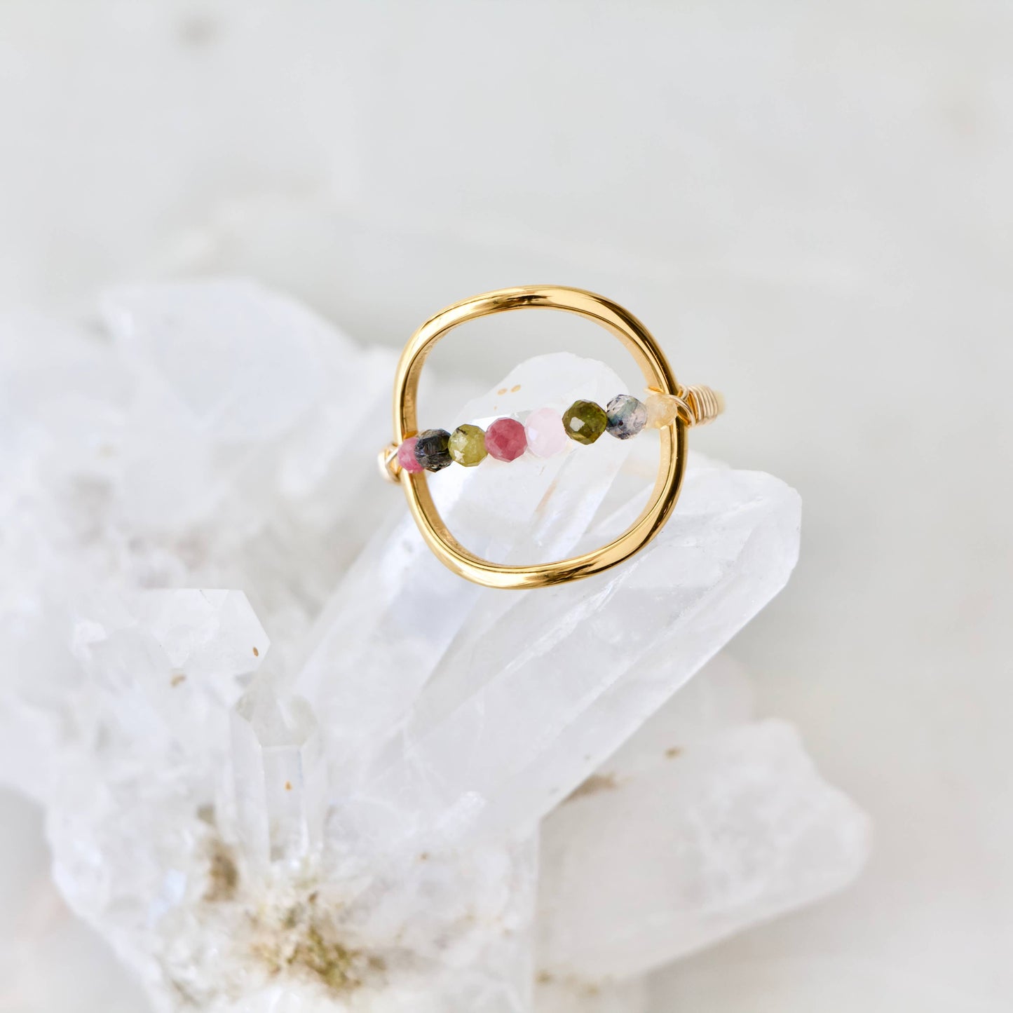 Tourmaline Ring - Waterproof