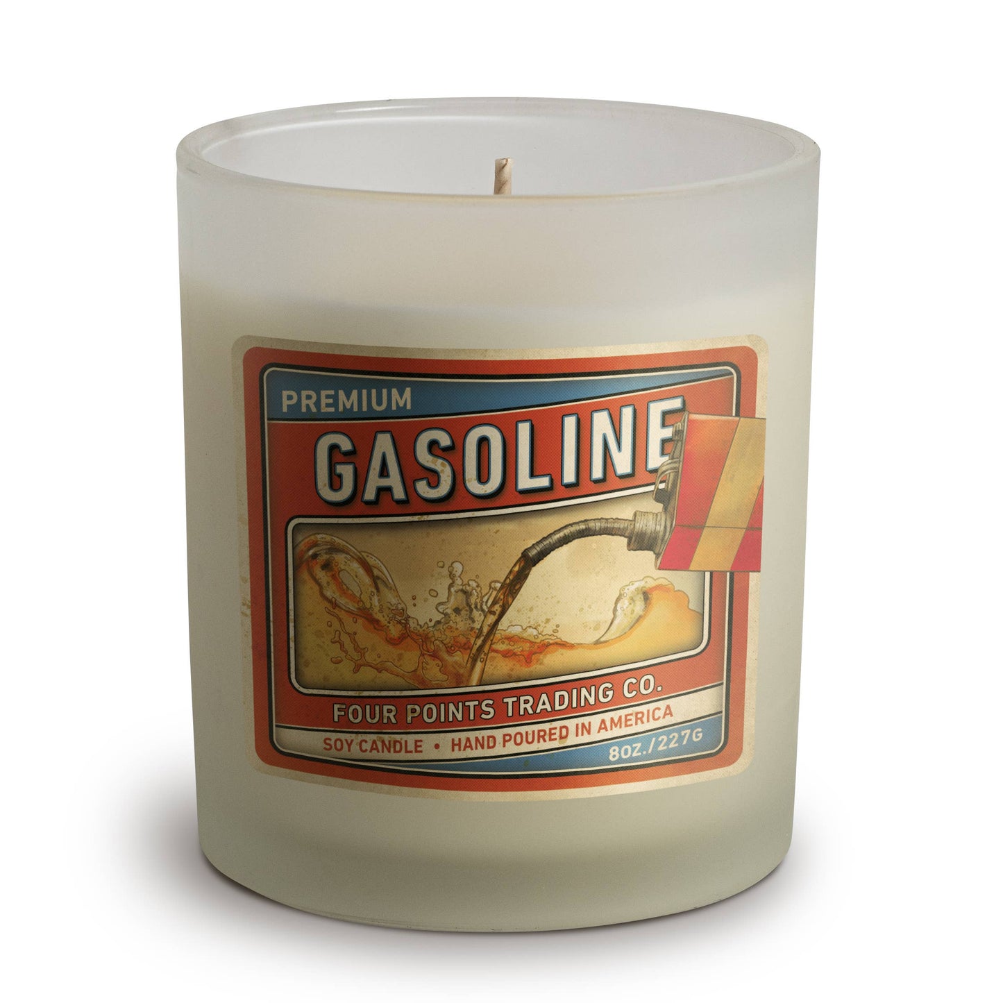 Gasoline 8 oz Soy Candle