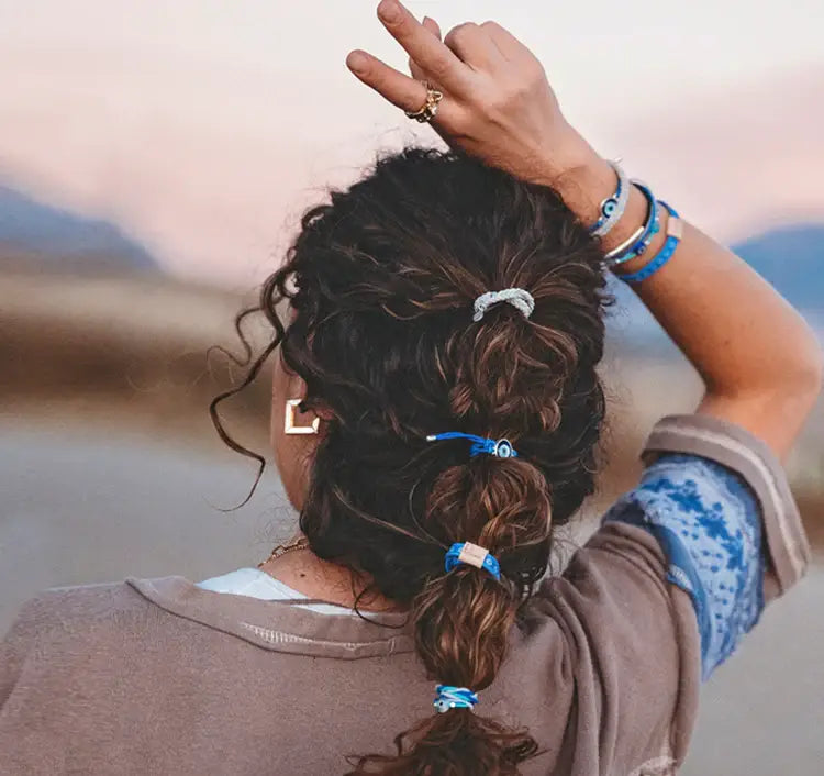Resist Hair Tie Bracelets