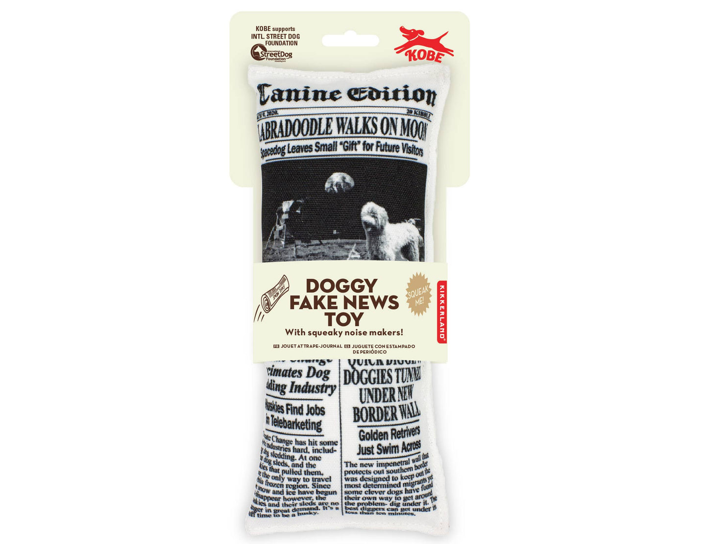 Doggy Fake News Toy