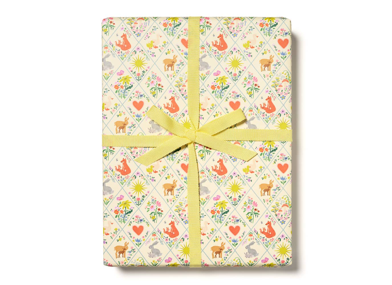 Woodland Critters baby wrapping paper