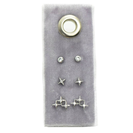 Star Velvet Stud Gift Set