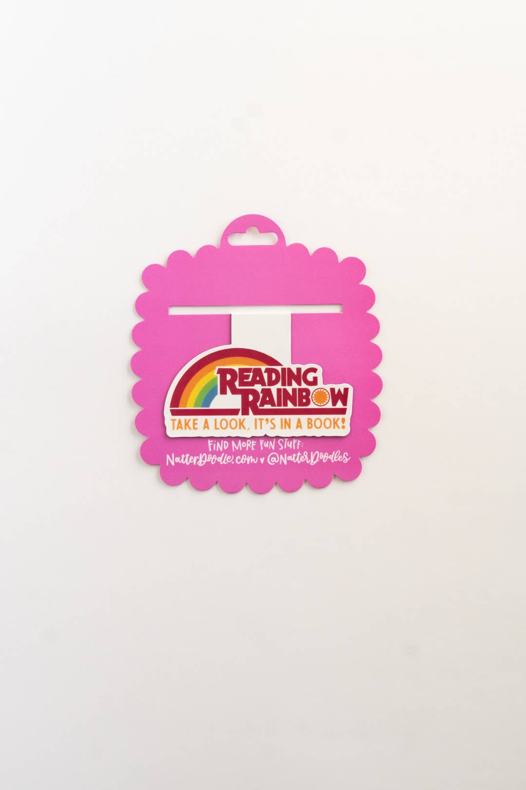 Reading Rainbow Magnetic Bookmark – Nostalgic Bookish Gift