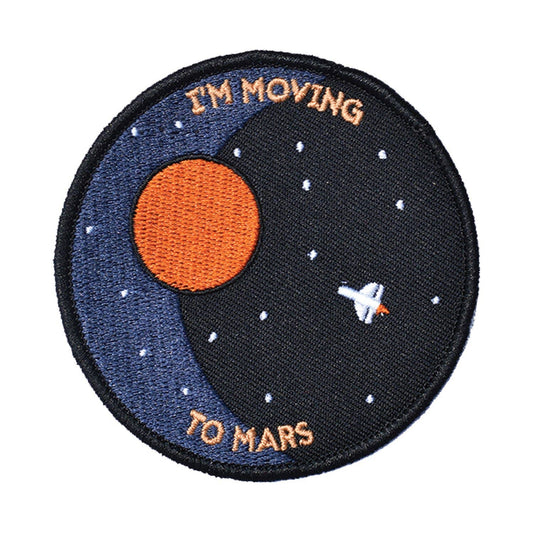 I'm Moving To Mars (Iron-On Patch)