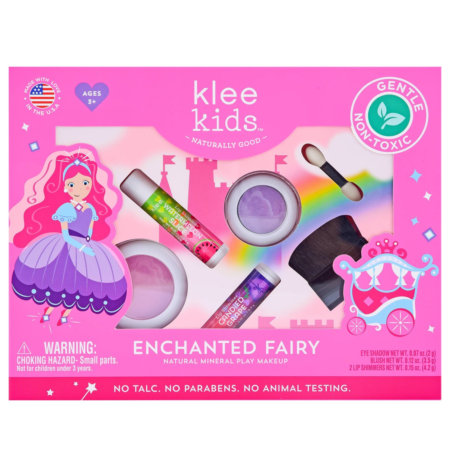 Mermaid Star - Klee Kids Natural Play Makeup 4-PC Kit