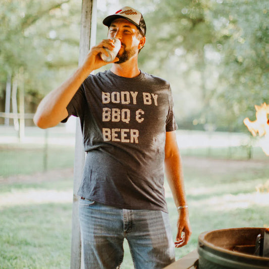Body by BBQ and Beer Tee Shirt