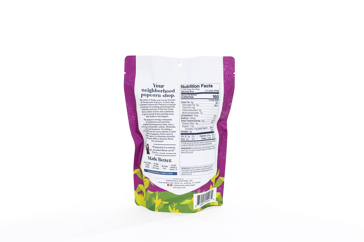 Caramel Popcorn- Signature Bag (V, GF)