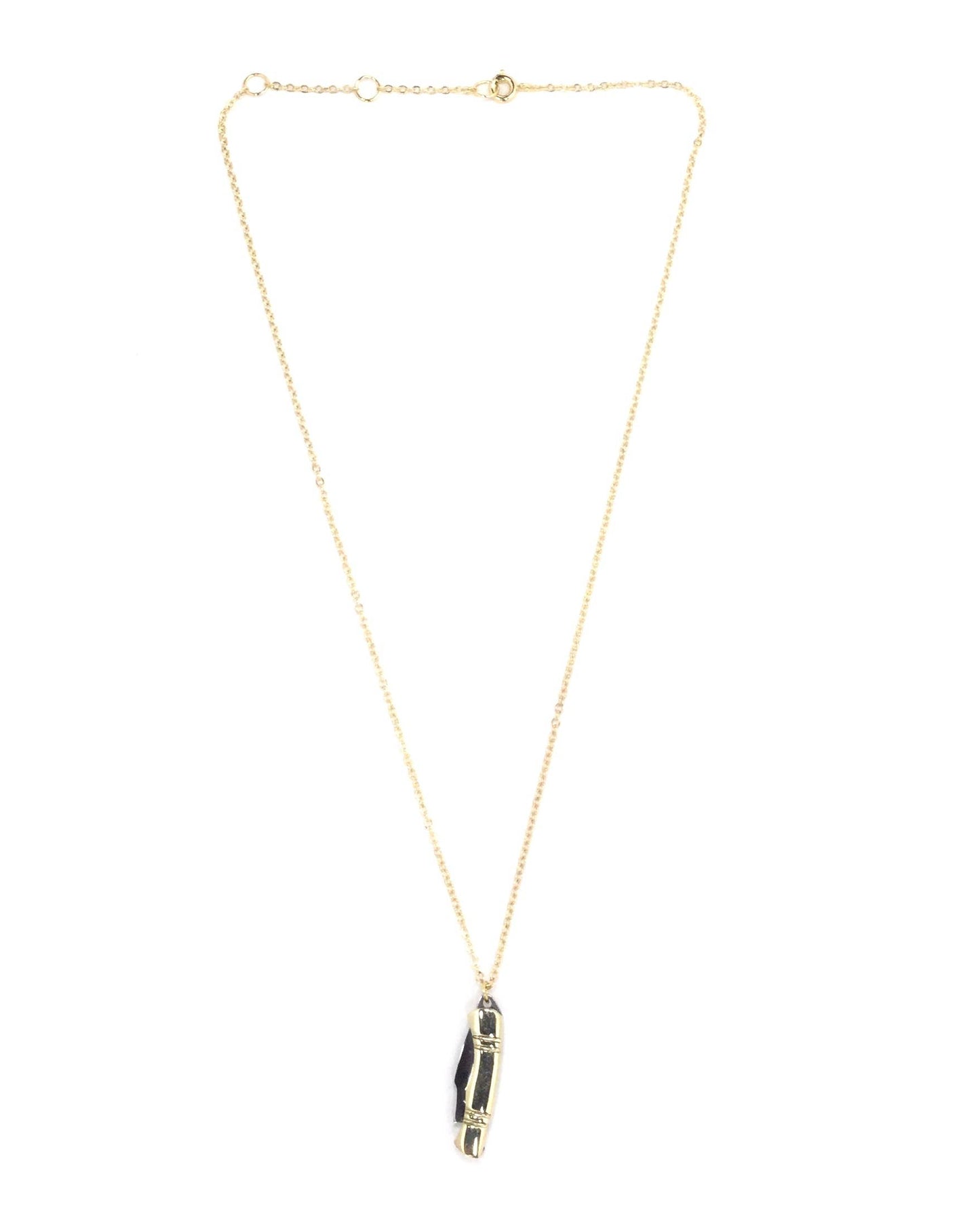 Mini Whimsical Pocket Knife Necklace Chain