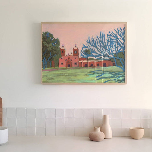 San Antonio Texas Mission Print