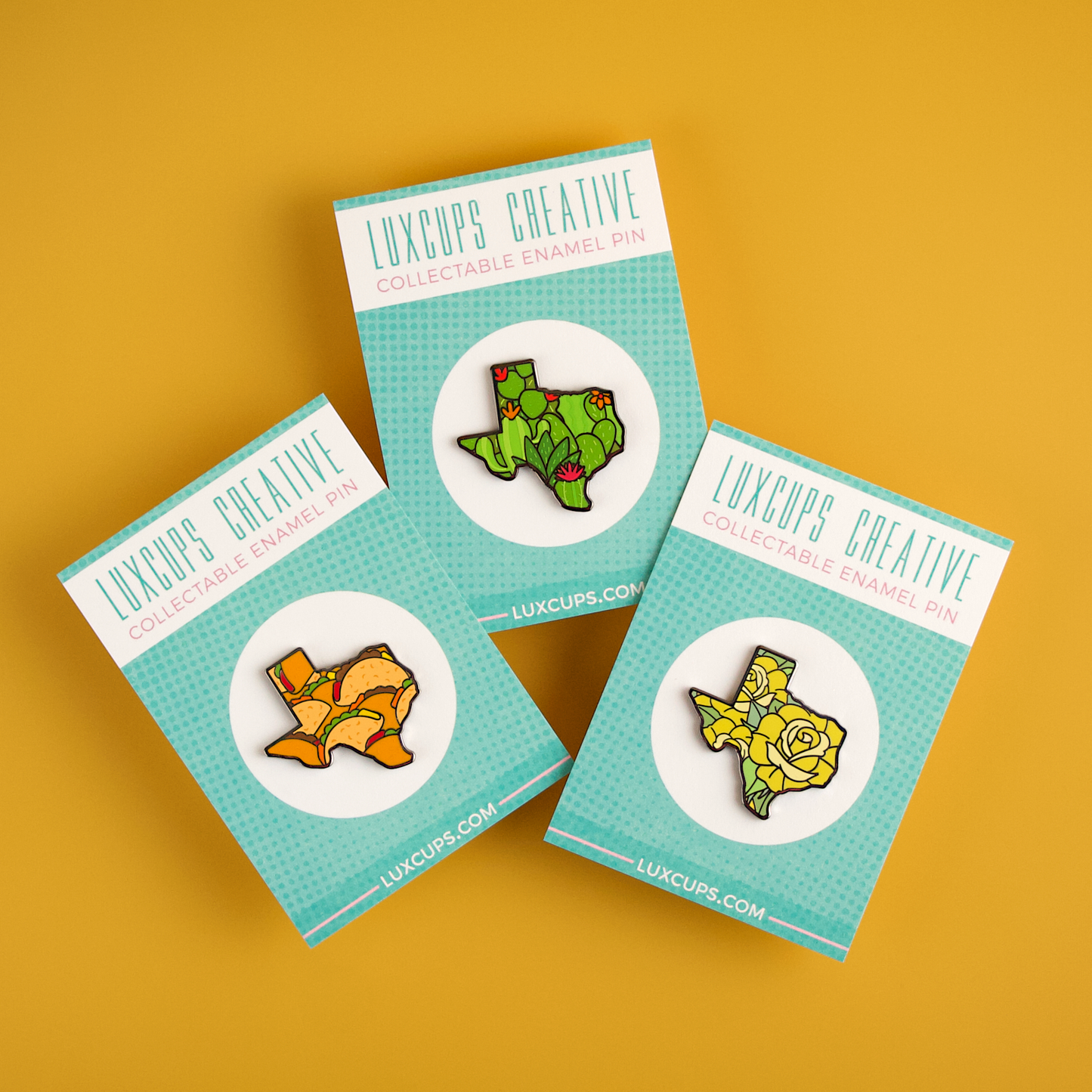 Texas Tacos Pin