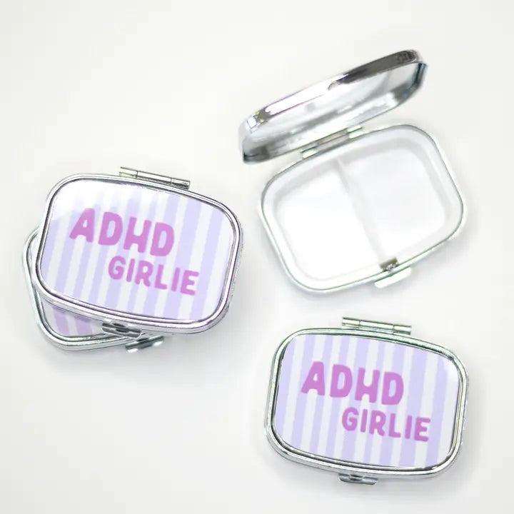 Funny Pill Box Compact Mirror