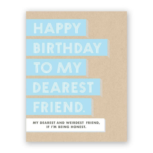 Dearest Friend Greeting Card