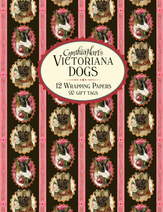 Cynthia Hart's Victoriana Dogs Wrapping Papers & Tags