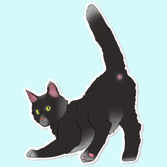 Cat Butt Sticker Decal