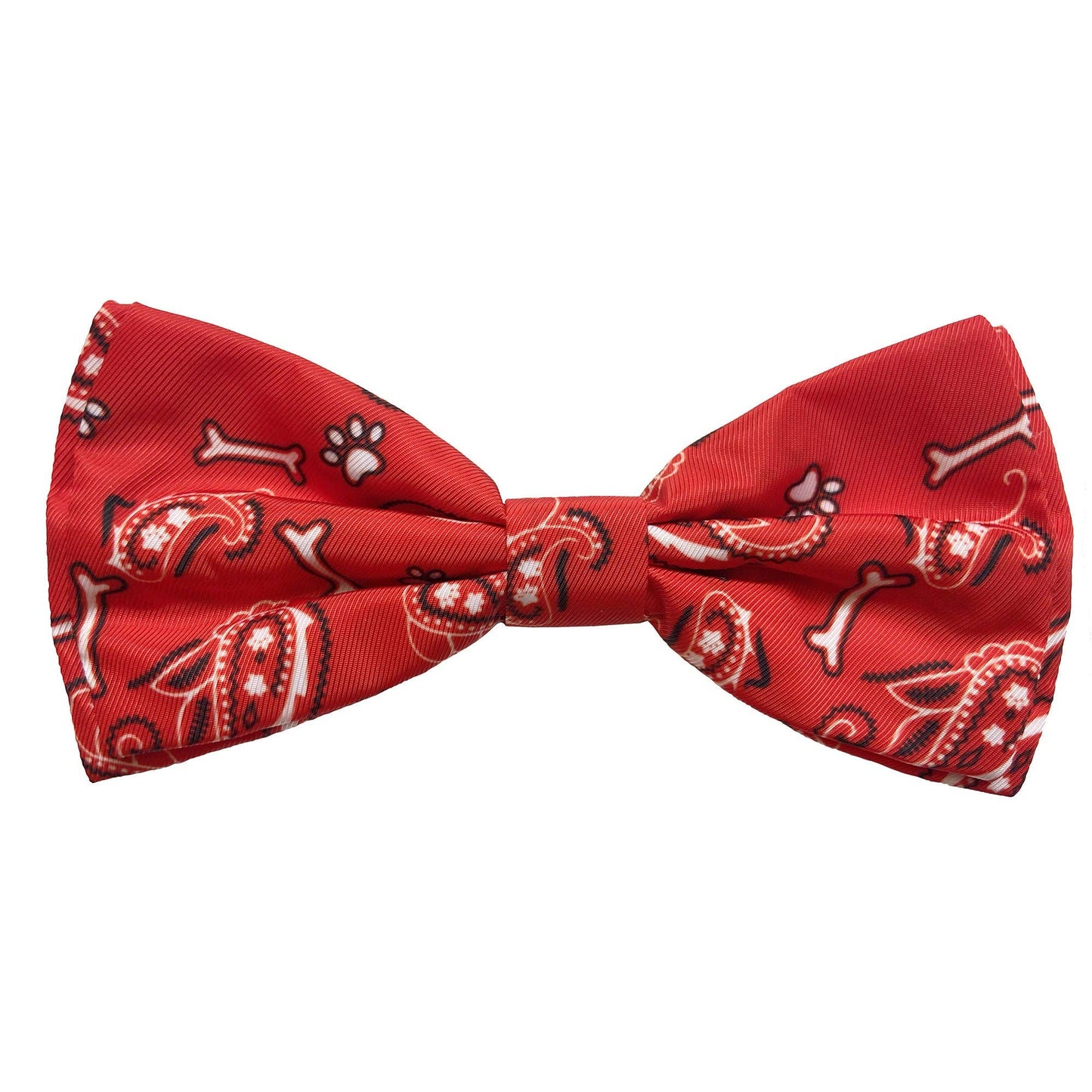 H&K Bow Tie Bone-Dana Red