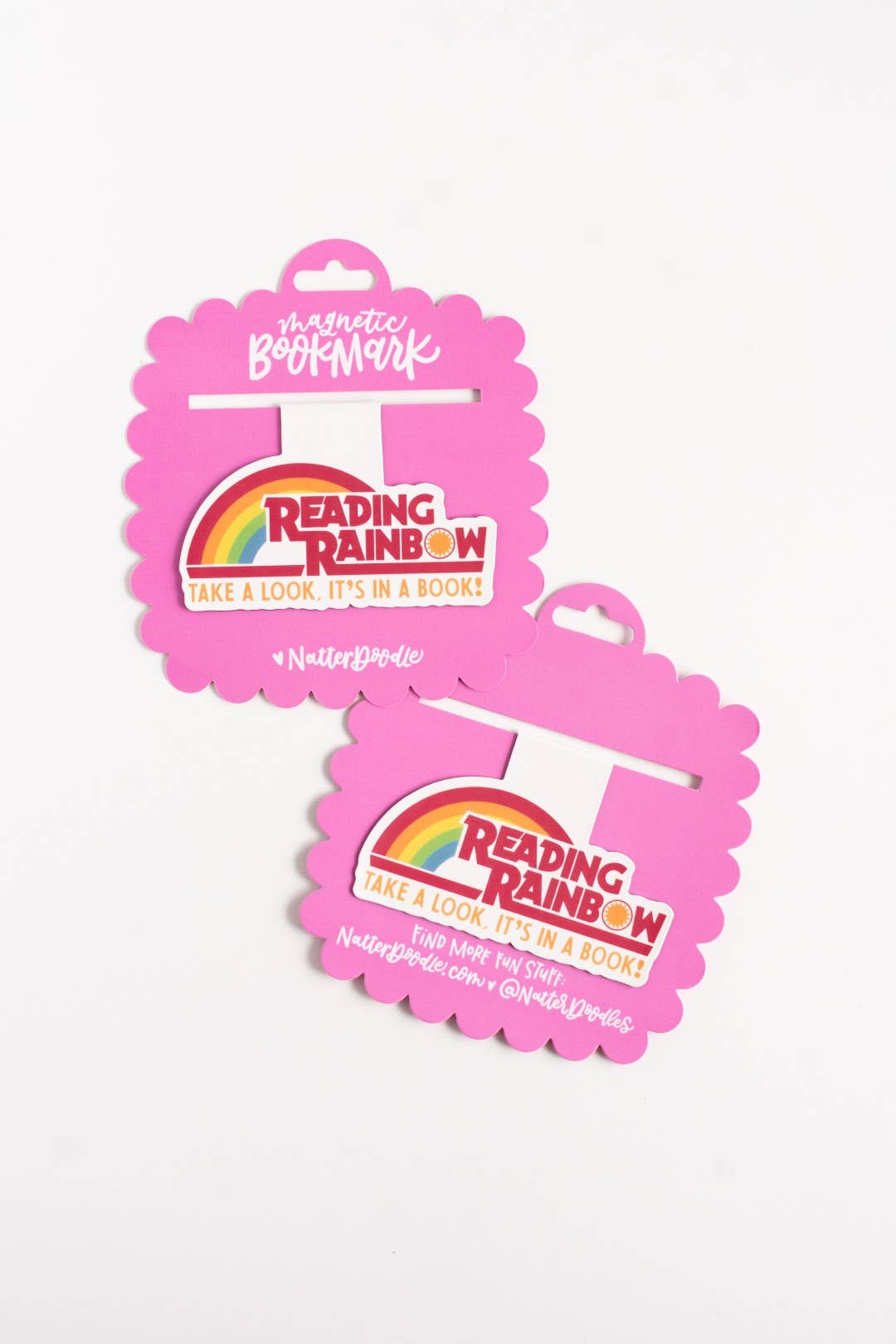 Reading Rainbow Magnetic Bookmark – Nostalgic Bookish Gift