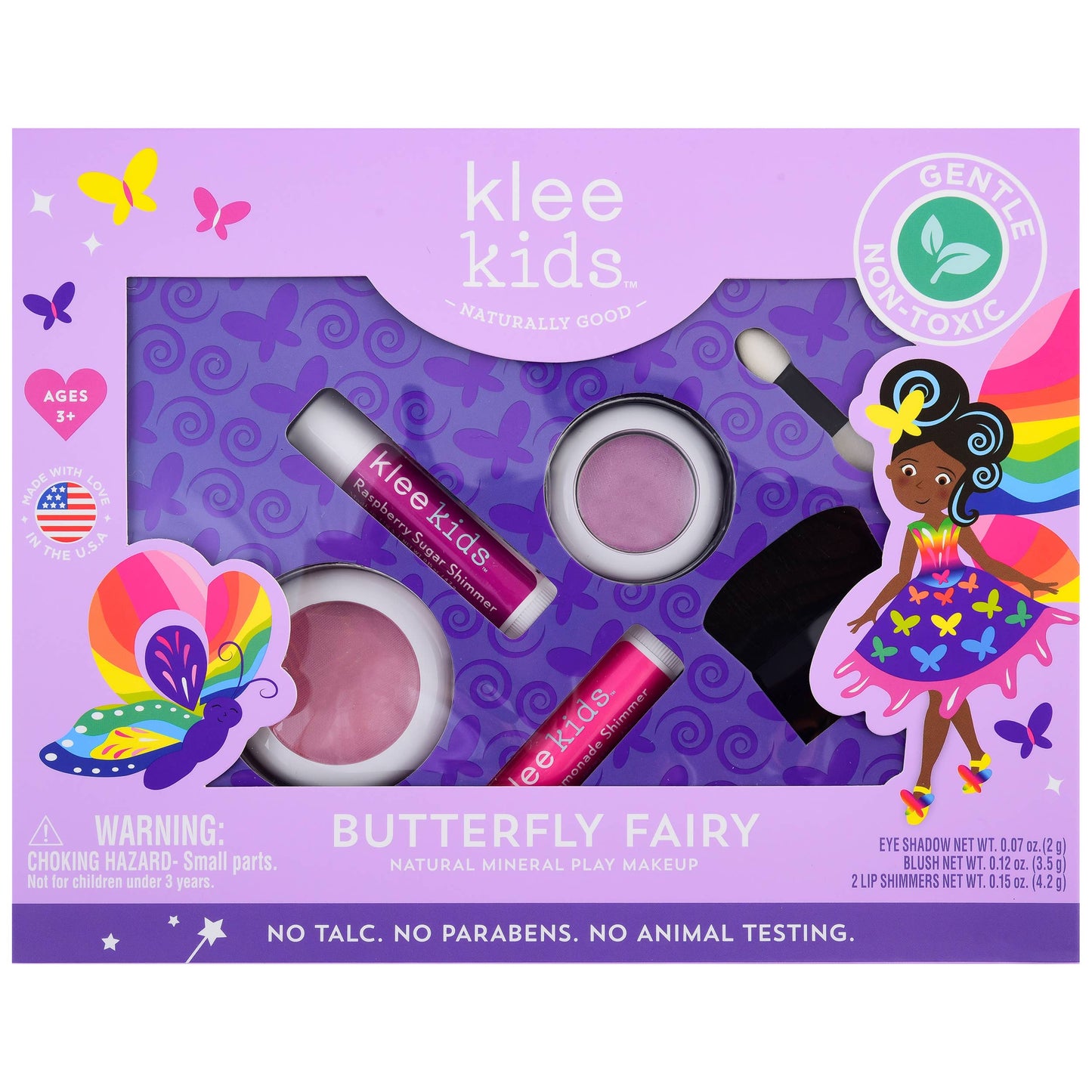 Mermaid Star - Klee Kids Natural Play Makeup 4-PC Kit