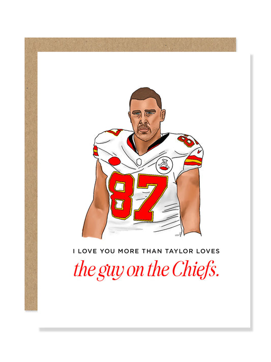 Guy on the Chiefs Card