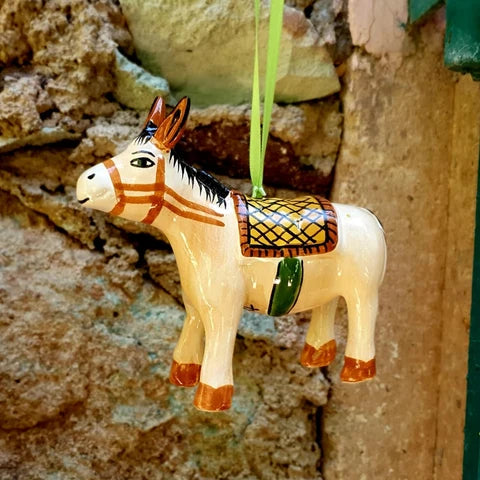 Standing Donkey Ornament