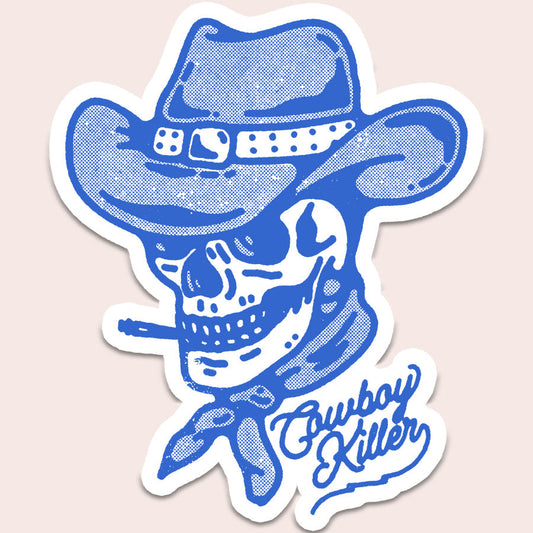 Cowboy Killer Decal Sticker