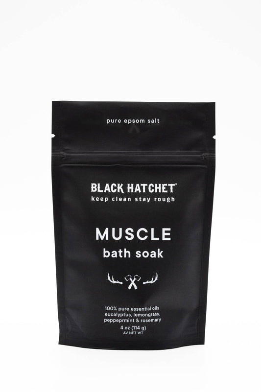 Black Hatchet Muscle Bath Salt - Gift for Men