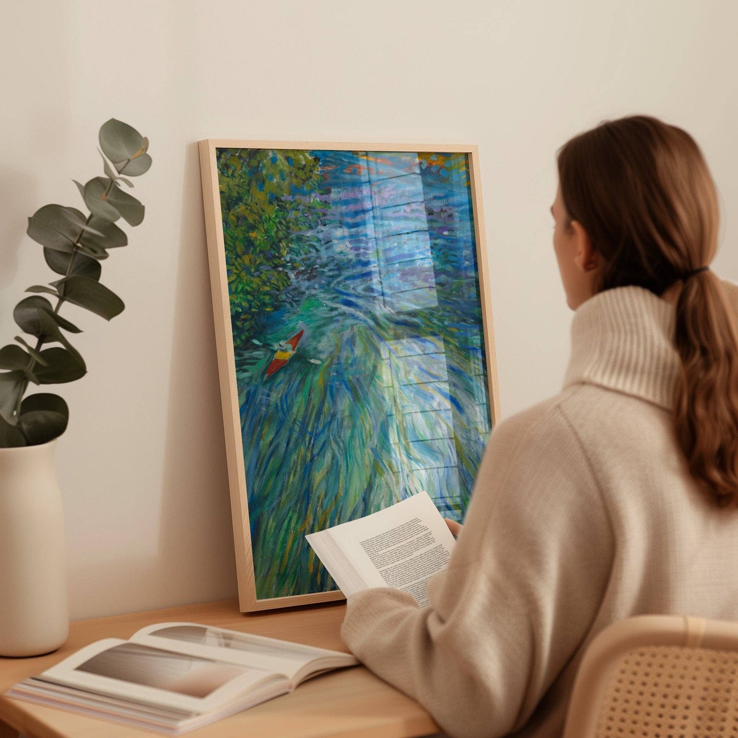 GUEST ARTIST COLLAB x MCSeaborne Art | San Marcos Texas River Art Print