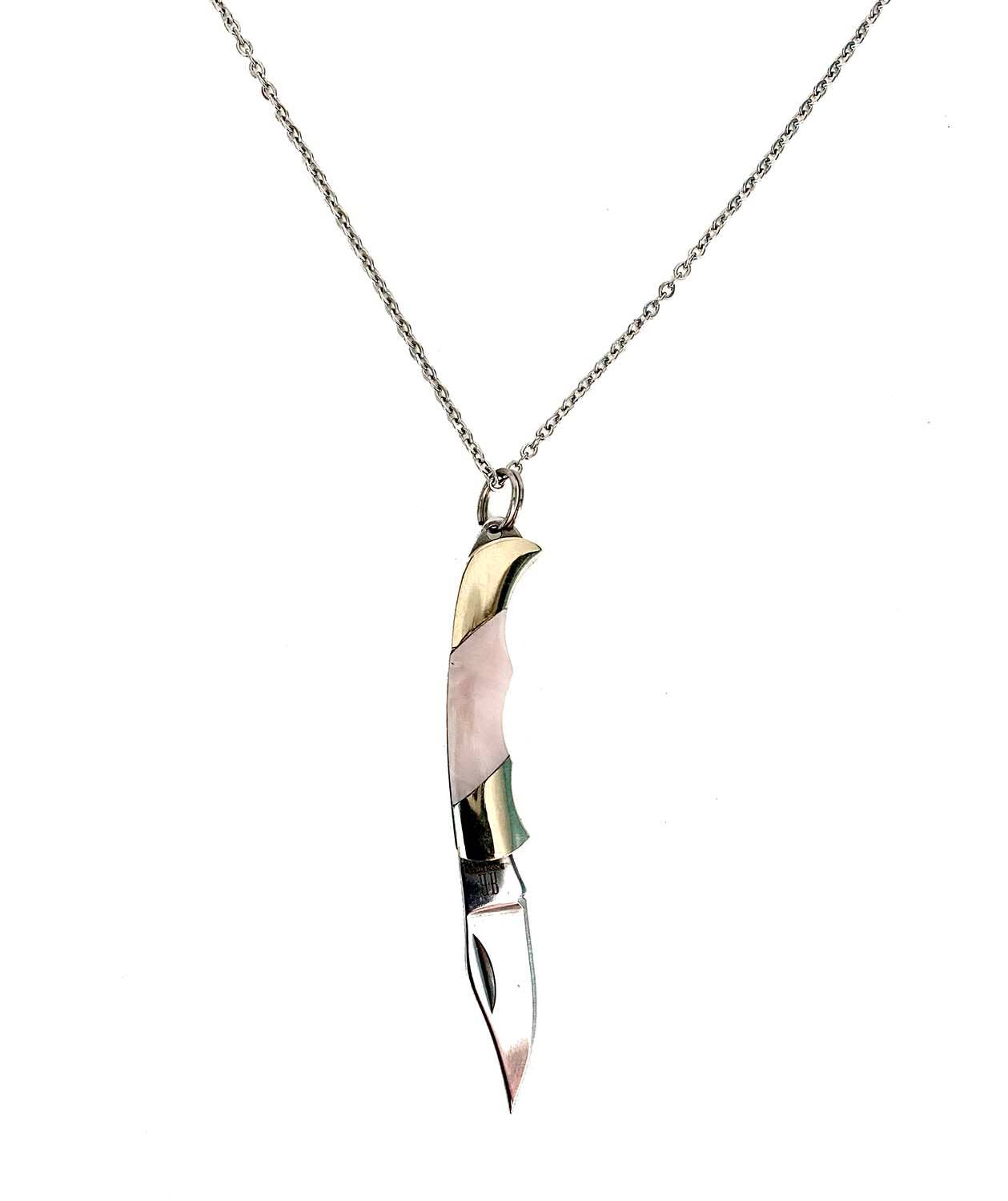 Switchblade Stiletto Necklaces Look More Styles