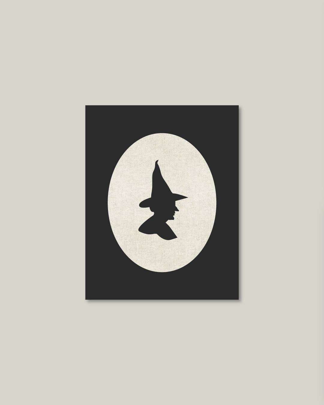 Witch Silhouette Artist Board
